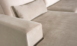 STOCKHOLM U-sofa Høyre Velvet Edition Greige