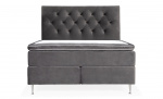 VÄRMDÖ Premium Sengepakke 160 Velvet Dark Grey