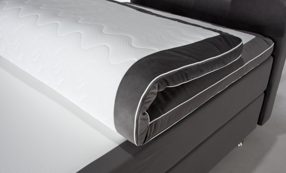 VRMD Premium Sengepakke 160 Velvet Dark Grey i gruppen Soverom / Senger / Senger 160 hos Sofas & more (VARMDOPKT160-SAL18)