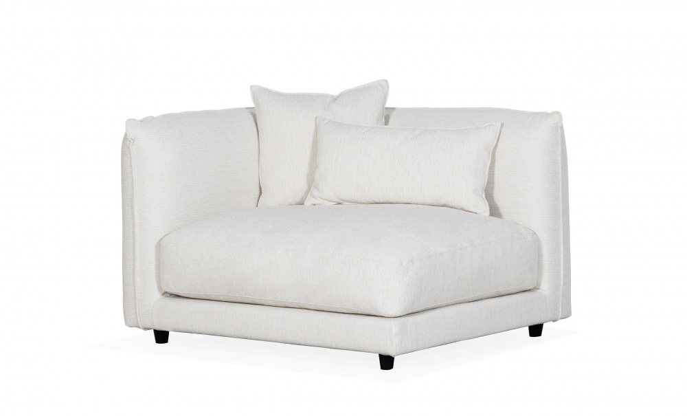 BROOKLYN Hjrne venstre Offwhite i gruppen Stue / Sofaer / Modulsofaer hos Sofas & more (Y1728ACOL-SD546-01)