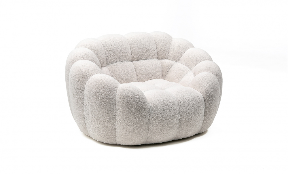 JODA Loveseat Teddy Offwhite i gruppen Stue / Lenestoler hos Sofas & more (Y20392S-TEDDY04)